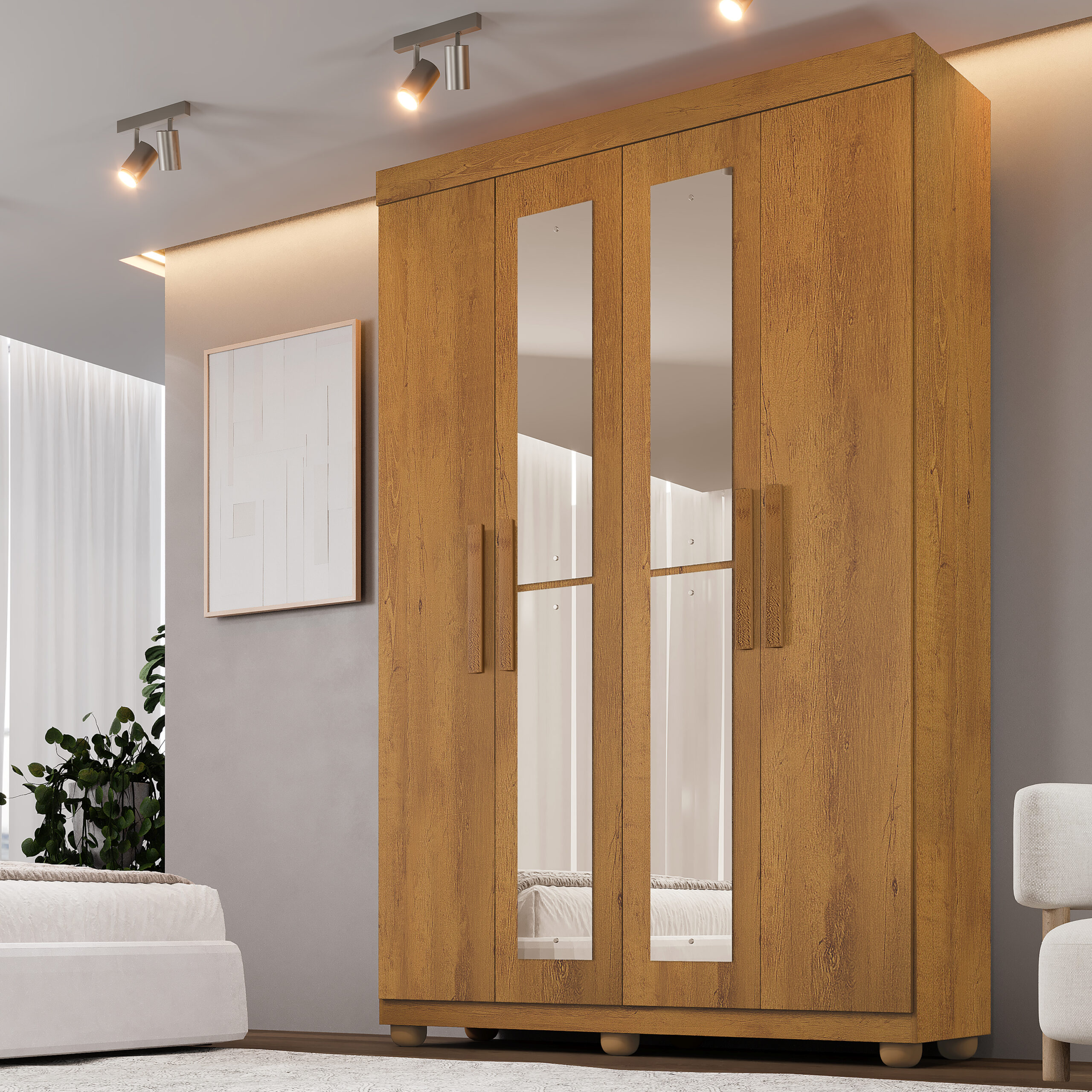 Parma 4 Portas - Cinamomo-3x3